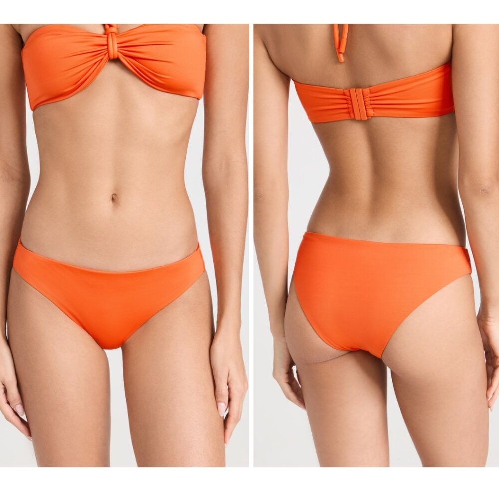 NWT A.L.C. Margot Bikini Bottom XS Citrus Orange